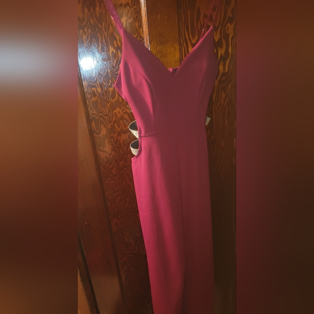 Iris Brand burgundy Romper